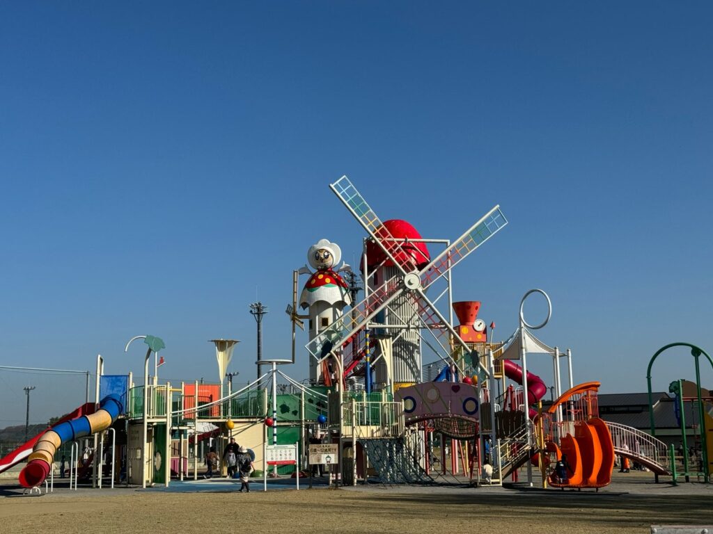 真岡ハイトラ運動公園(真岡市総合運動公園)こども広場
