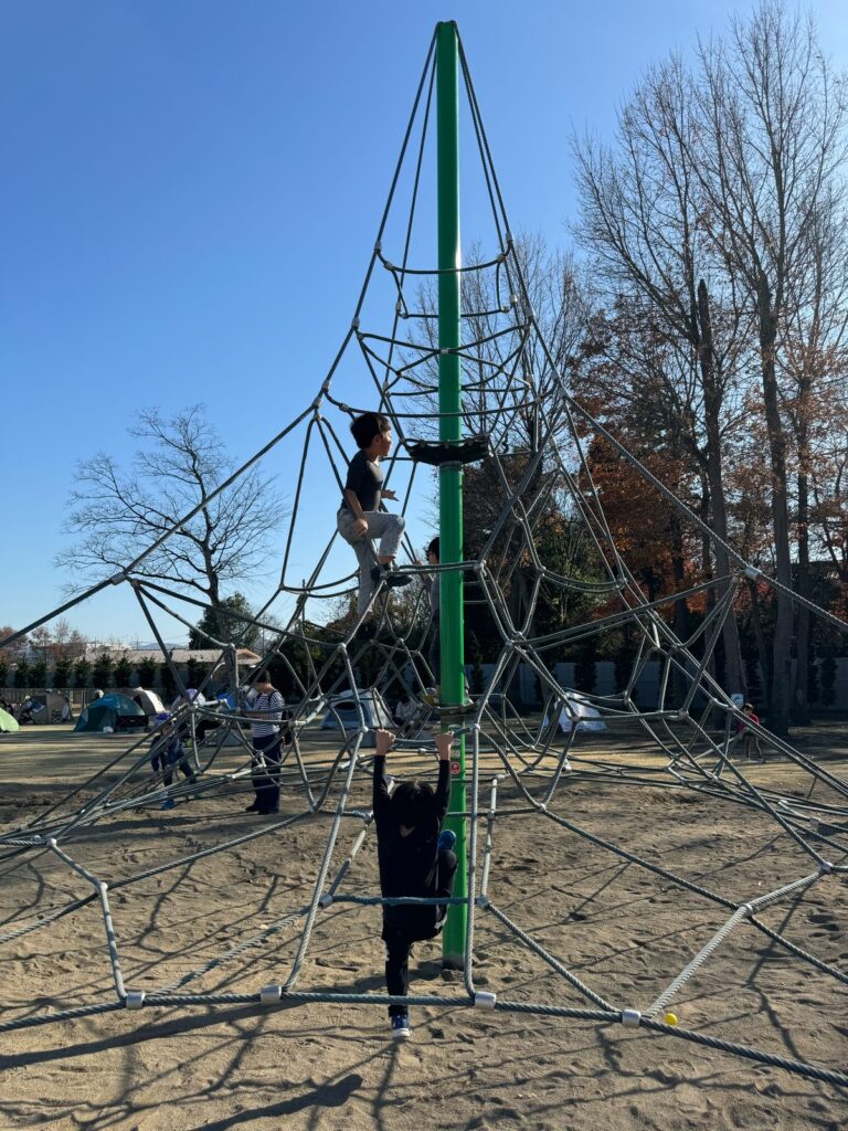 真岡ハイトラ運動公園(真岡市総合運動公園)こども広場の現地写真