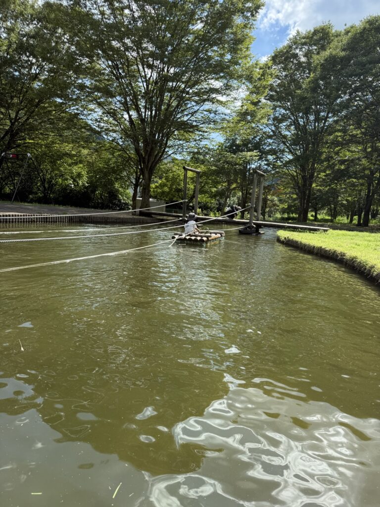 蓬山ログビレッジの現地写真