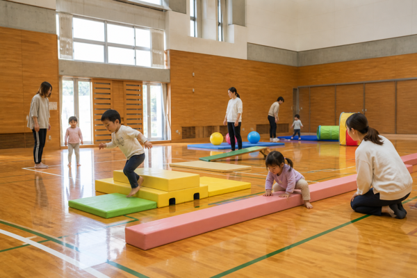 県南体育館 幼児体育室