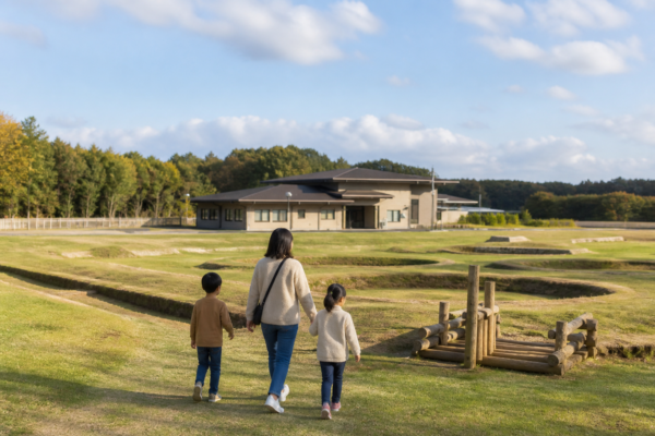 おやま縄文まつりの広場（史跡寺野東遺跡）