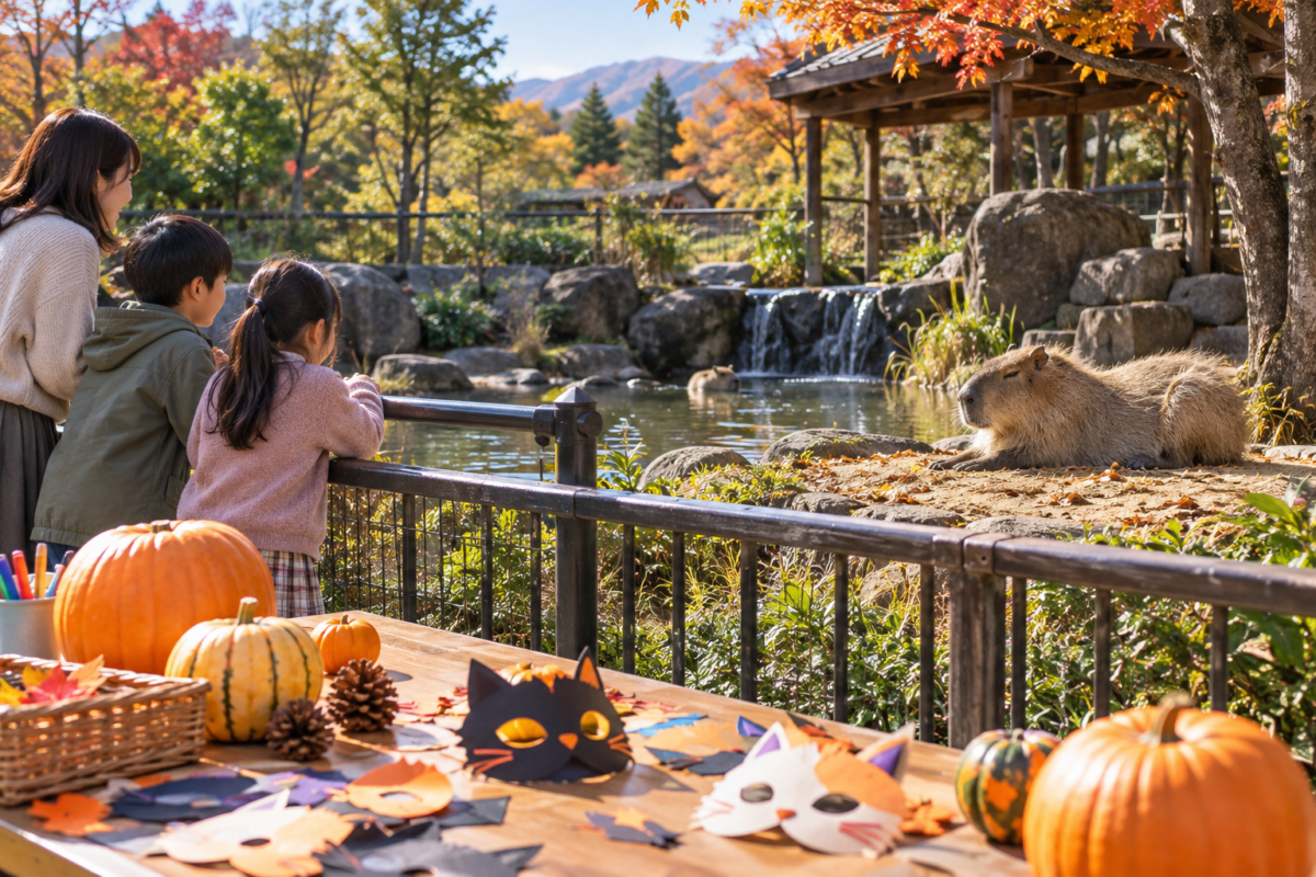 那須どうぶつ王国 秋の王国 ハロウィン2026