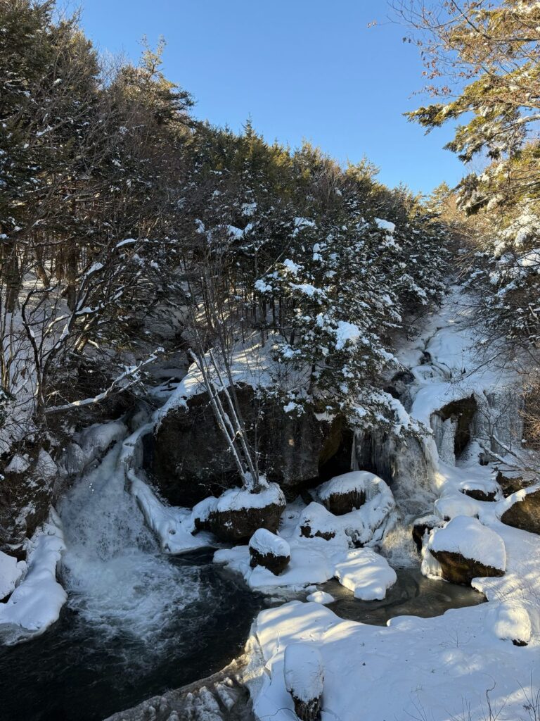 竜頭の滝の現地写真